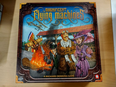 Magnificent Flying Machines - Boardgame Box