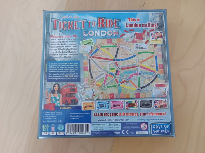 Ticket to Ride London Folie - Days of Wonder