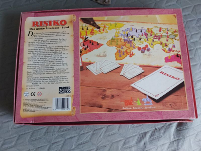 Risiko Das grosse Strategie Spiel mit 300 Figuren-Parker-gebraucht-deutsch-2-6