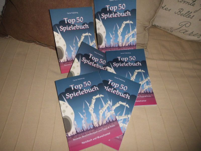 TOP 50 Spielebuch - Notizbuch und Wunschzettel