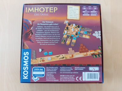 Imhotep 2Personen Spiel-Kosmos-gebraucht-deutsch-2
