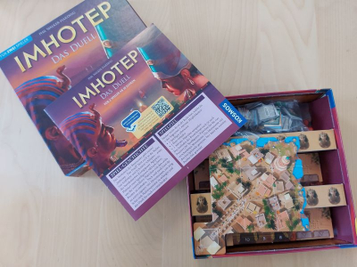 Imhotep 2Personen Spiel-Kosmos-gebraucht-deutsch-2