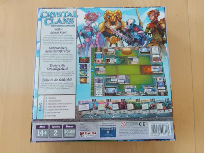 Crystal Clans-Plaid Hat Games-gebraucht-deutsch-2