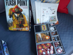 Flash Point inkl 3 Erweiterungen und Insert - Heidelberger