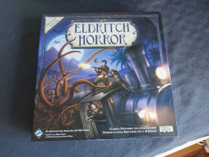 Eldritch Horror inkl Holz-Insert und Beutel - Fantasy Flight Games