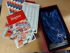 lingua-casino-klebestreifen auf banderole - Ravensburger Casino Serie