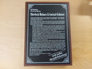 Sherlock Holmes Criminal Cabinet - Franckh Kosmos