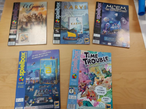 Spielbox Jahrgang 2022, 2023, 2024 - Nostheide Verlag Magazin zum Spielen