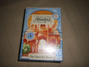 Der Palast von Alhambra Die Gunst des Wesirs Folie Queen Games