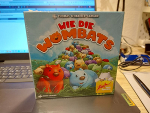 Wie die Wombats - Ein kooperatives Wombat-Spiel