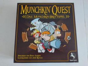 Munchkin Quest - Das Munchkin Brettspiel-Pegasus Spiele-gebraucht-deutsch -2-4