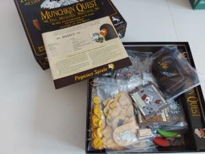 Munchkin Quest - Das Munchkin Brettspiel-Pegasus Spiele-gebraucht-deutsch -2-4