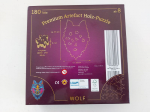 Wolf Puzzle 180 Teile-Unbekannt-folie----