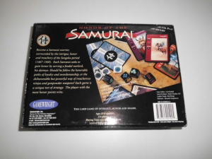 The Honor of Samurai-Gamewright-gebraucht-englisch-3-6